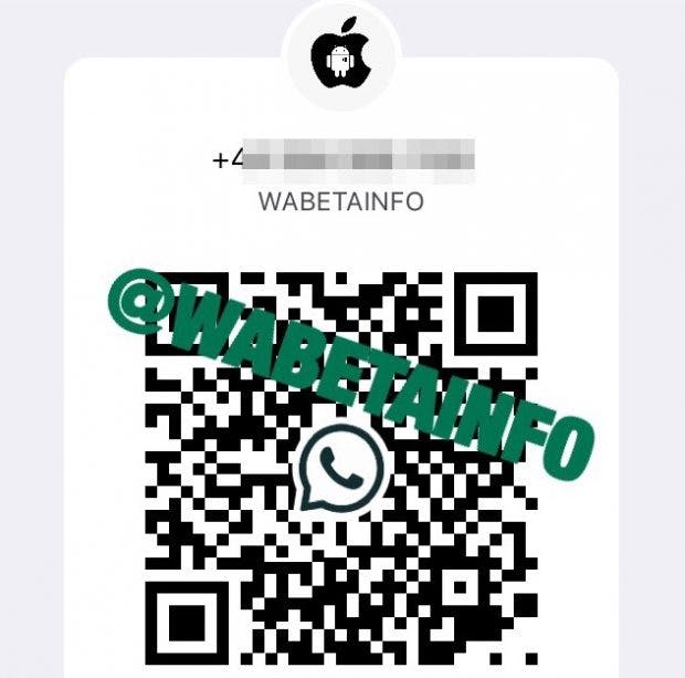 QR-Code bei Whatsapp