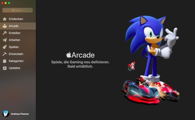 macOS 10.15 Catalina – Apple Arcade soll wie Apple T+ im Herbst starten. (Bild: t3n)
