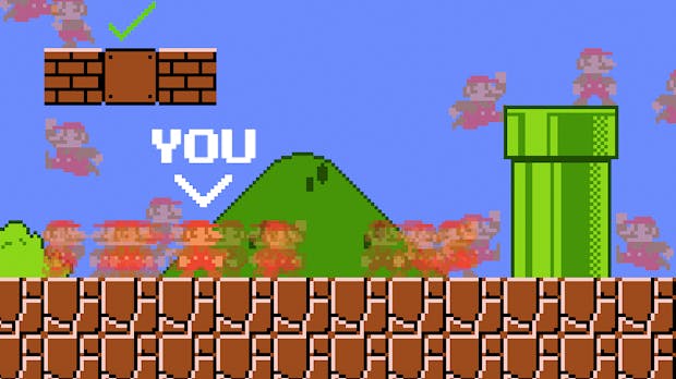 Büro-Challenge: Hier könnt ihr Super Mario im Multiplayer spielen
