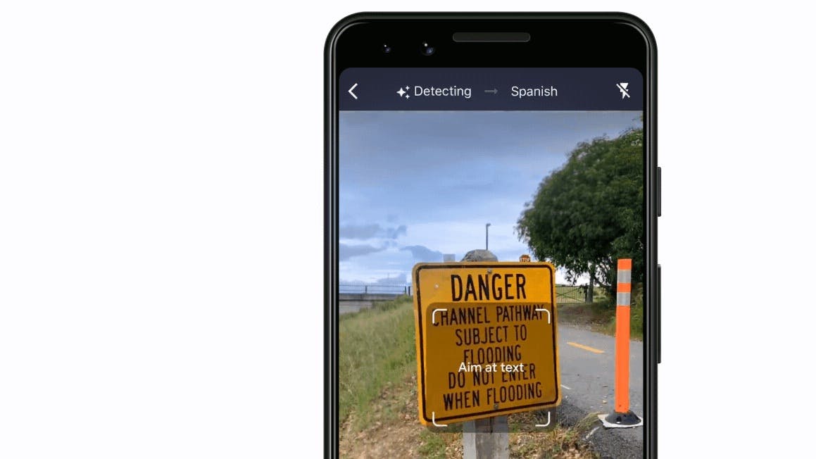 google translate app how to use camera iphone