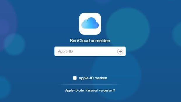 Sicherheit: Apple testet biometrisches Einloggen auf iCloud-Webseite