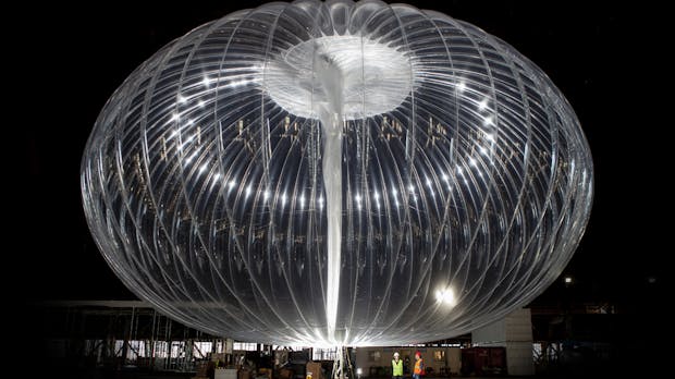 Googles Internetballons Loon fliegen nach einer Million Flugstunden autonom