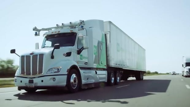UPS lässt Waren mit selbstfahrenden Lkws transportieren