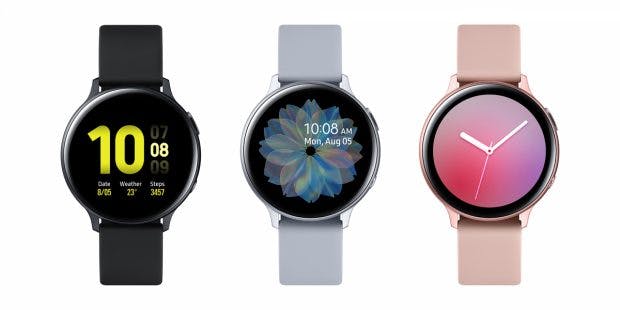 Samsung Galaxy Watch Active 2 Aluminum 40mm. (Bild: Samsung)