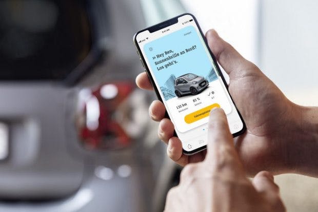 Neugestaltete Smart-EQ-Control-App