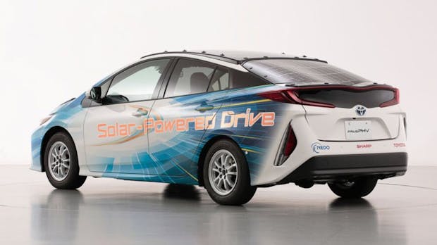 Toyota testet solarbetriebenen Prius