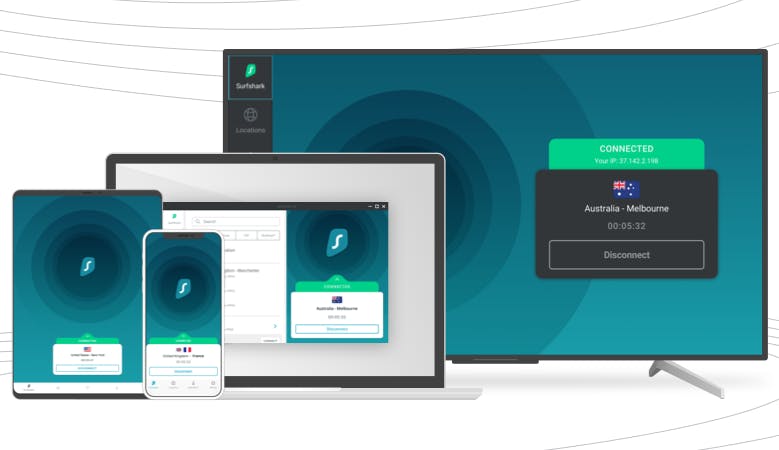 Privatsphäre im Internet dank VPN. (Foto: Surfshark)