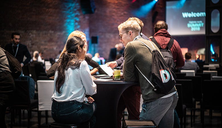 Networking auf der DL-Summit. (Foto: Digitale Leute)