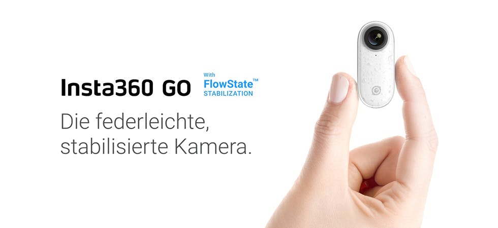 Lass deine Erlebnisse zur persönlichen Story werden - ganz leicht mit der Insta360 GO. (Foto: Hardwrk)