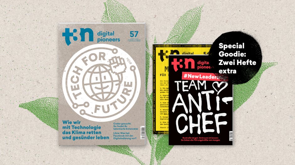 6 Hefte zum Preis von 4: Der t3n-Abo-Deal mit 2 Ausgaben extra!