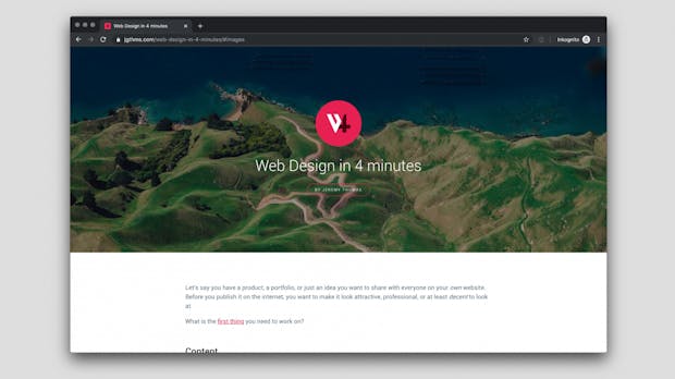 So lernst du Webdesign mit CSS – in 4 Minuten