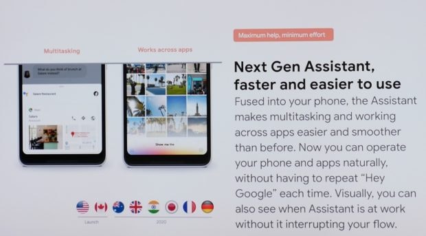 Das Pixel 4 besitzt einen neuen Google Assistant, der On-Device funktioniert. (Foto: t3n)