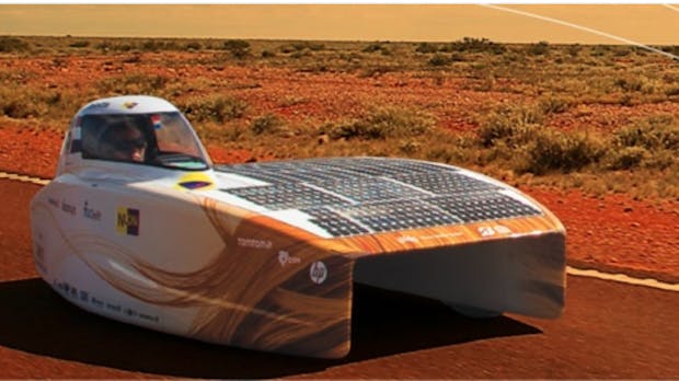 Im Solar-Wagen durch die Wüste: World Solar Challenge gestartet