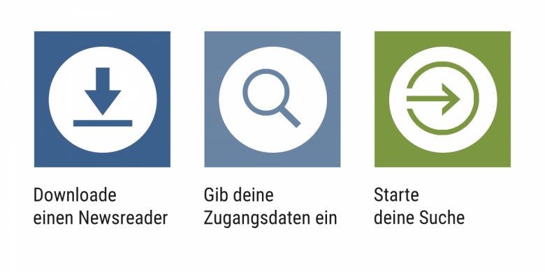 Usenet ganz leicht in drei Schritten! Foto: UseNeXT)