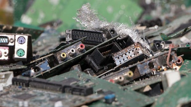 Recycling: Alte Elektrogeräte landen oft im Müll