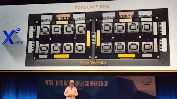 Intel Ponte Vecchio: 16 Chiplets bilden eine Xe-GPU für Supercomputer