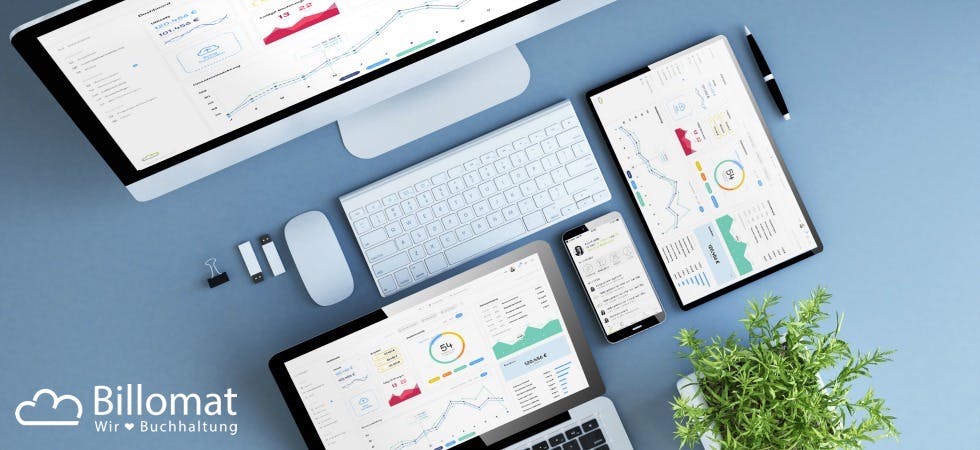 Digitalisiere deine Buchhaltung mit Billomat. (Foto: Billomat)