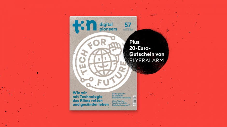 Lesestoff für kalte Tage: t3n Abo sichern und FLYERALARM-Gutschein abgreifen