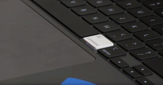 Nach dem Macbook Pro 16 werden 2020 sicherlich auch andere Macbook-Modelle mit Scissor-Tasten ausgestattet werden. (Screenshot: ifixit)