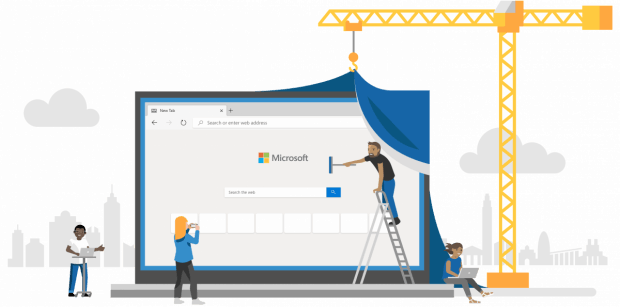 Microsoft Edge ist noch in Arbeit. (Screenshot: t3n.de)