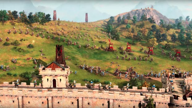 Große Schlachtszene aus dem Trailer zu Age of Empires IV.
