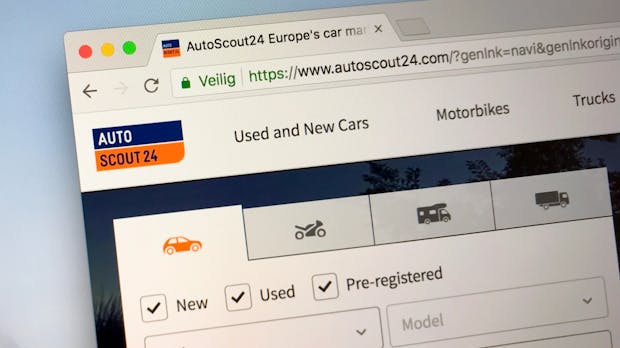 Autoscout24 geht für 2,9 Milliarden Euro an einen Finanzinvestor