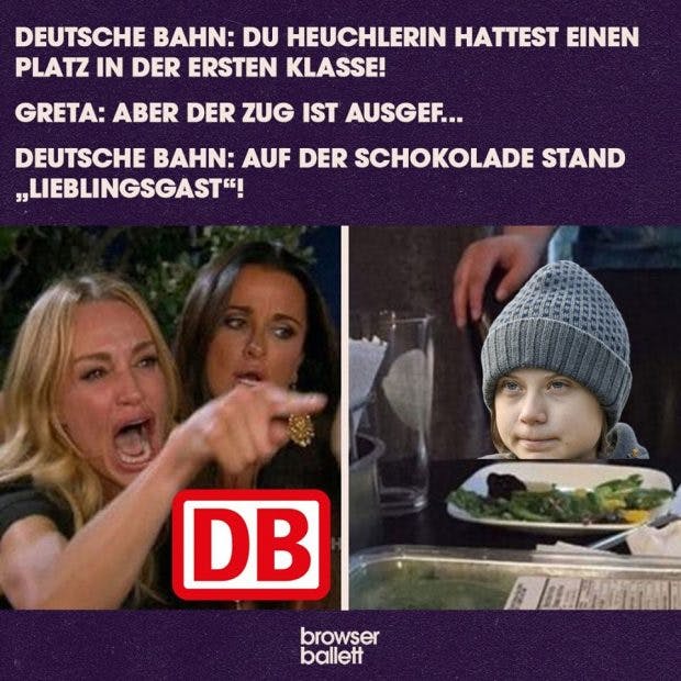 PRFail Wie die Deutsche Bahn besser auf Greta Thunberg