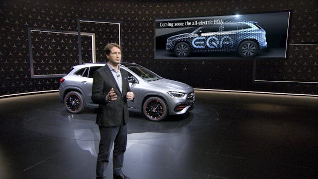 Daimler bringt kompaktes E-Auto Mercedes EQA 2020 auf den Markt