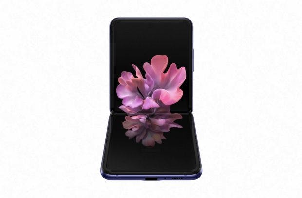 Samsung Galaxy Z Flip Leak. (Bild: Samsung; Winfuture)