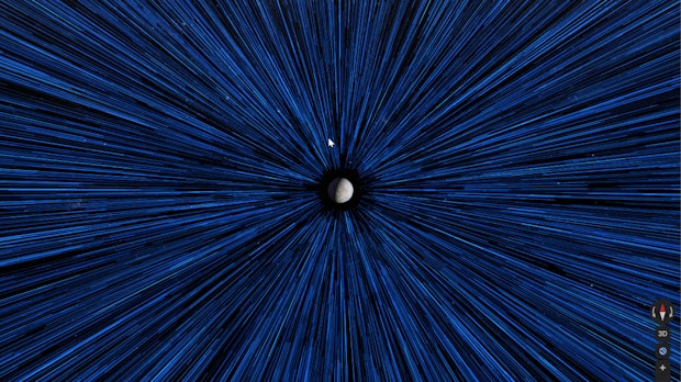 Außerirdisch: Mit Google Maps den Hyperspace entdecken