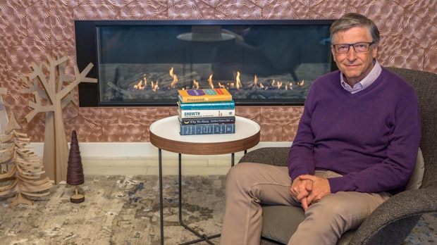 Tipps für den Gabentisch: Diese 5 Bücher empfiehlt Bill Gates