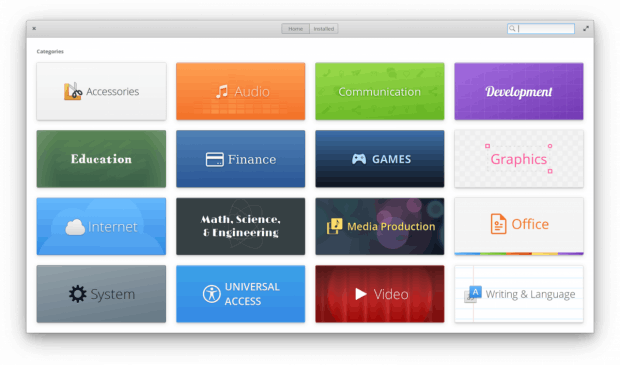 Das App-Center ist die Software-Zentrale des Systems. (Screenshot: t3n)