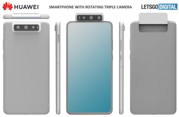 Huawei-Patent: Klappbare Triple-Kamera