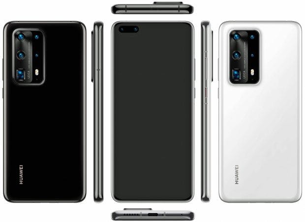 Huawei P40 Pro von allen Seiten. (Bild: Evelaks)
