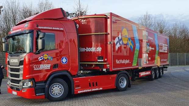 E-Highway Schleswig-Holstein startet: Scania liefert ersten O-Lkw