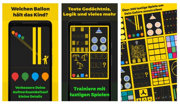 Smarter ist ein Denkspiel, das das Gedächtnis verbessern soll. (Screenshot: t3n)