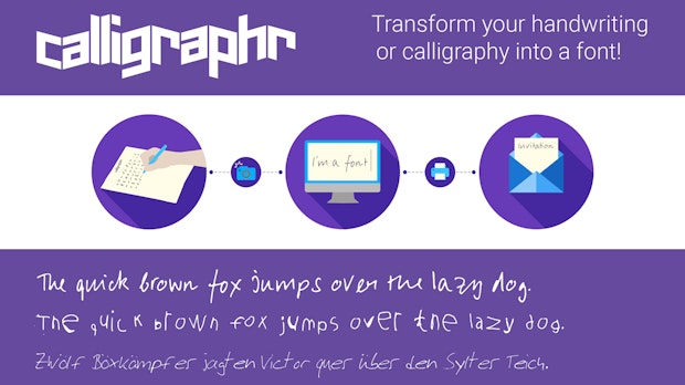 Dieses Tool macht aus deiner Handschrift einen Font – kostenlos