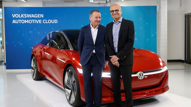 Mit einer Prise Nerd-Humor: VW und Microsoft rücken enger zusammen