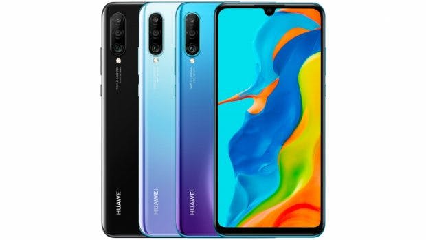 Das 2020er Huawei P30 Lite New Edition besitzt weiterhin Google-Dienste. (Bild: Huawei)