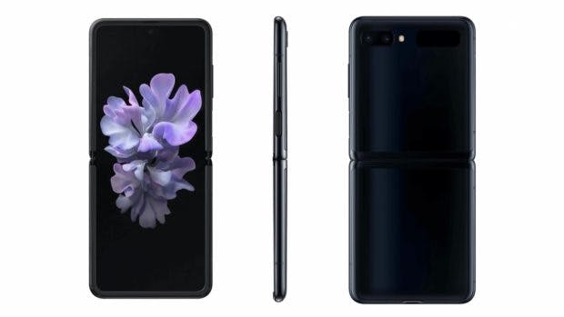 Foldable: Samsung zeigt sein neues Galaxy Z Flip wÃ¤hrend der Oscar