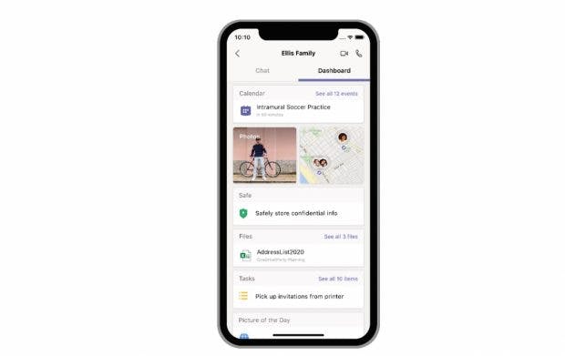 Microsoft 365: Teams erhält Features fürs Private. (Bild: Microsoft)