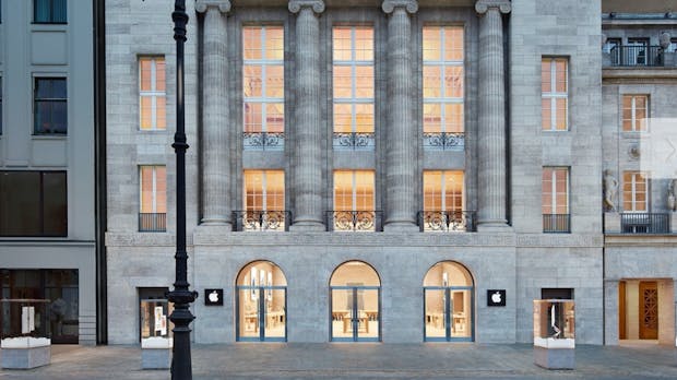 Mit Temperaturmessung: Apple-Stores in Deutschland wieder geöffnet