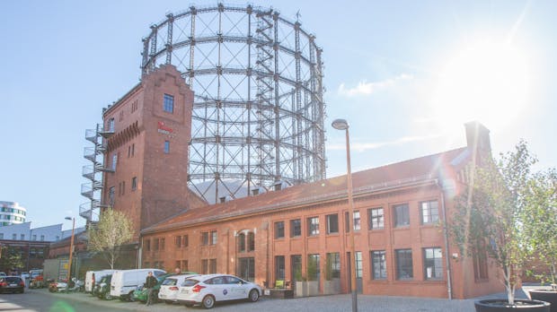 Teslas Entwicklungszentrum zieht in Gasometer am Berliner Euref-Campus