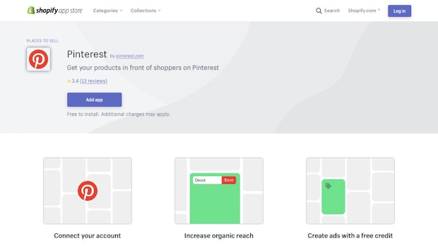 Shopify bekommt eine Pinterest-Integration
