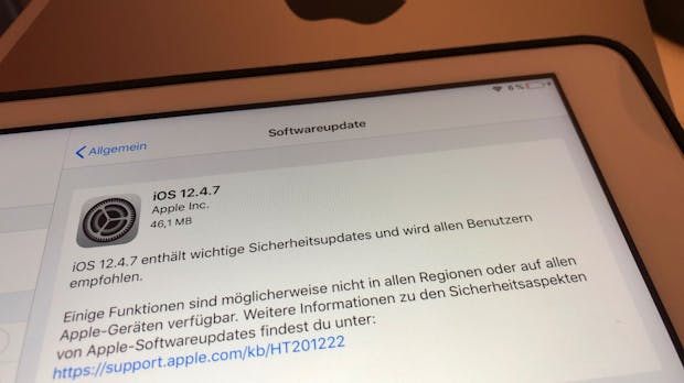 iOS 12.4.7: Security-Update für ältere iPhones und iPads ist da