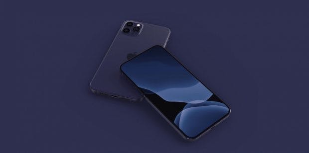 iPhone 12 Pro en bleu marine