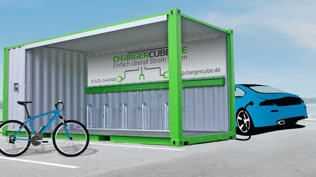 Chargercube: Diese Containerlösung lädt Elektrofahrzeuge aller Art – quasi überall