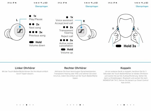 Sennheiser Momentum TW 2 Smart Control App