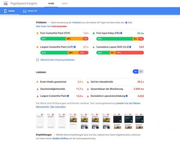 5 free tools to measure website speed 2 pagespeed insights 620x484.jpg?auto=format&h=484&ixlib=php 2.3