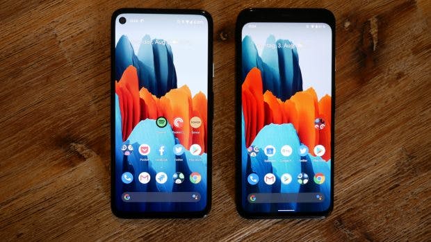 Google Pixel 4a vs. Pixel 4